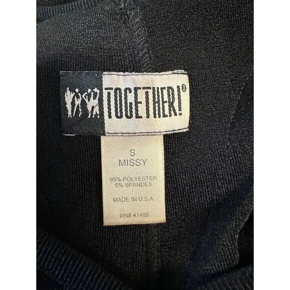 Black Vintage Long Sleeve Lace Dress S Maxi - Picture 5 of 5